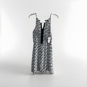 Bebop Sleeveless Dress Sized S - Black & White